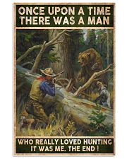 THERE WAS A MAN WHO REALLY LOVED HUNTING 24x36 Poster front
