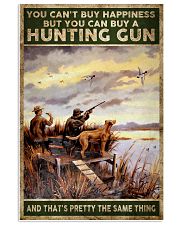 buy hapiness buy a hunting gun 24x36 Poster front
