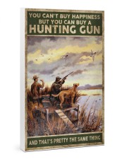 buy hapiness buy a hunting gun 24x36 Gallery Wrapped Canvas Prints thumbnail
