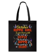 OCTOBER HIPPIES GIRL Tote Bag thumbnail