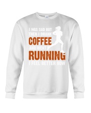coffee running Crewneck Sweatshirt thumbnail