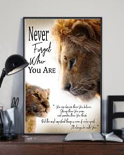 NEVER FORGET WHO YOU ARE 11x17 Poster lifestyle-poster-2