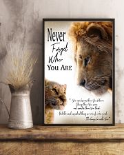 NEVER FORGET WHO YOU ARE 11x17 Poster lifestyle-poster-3