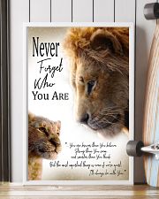NEVER FORGET WHO YOU ARE 11x17 Poster lifestyle-poster-4