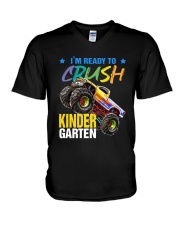 KINDERGARTEN V-Neck T-Shirt thumbnail