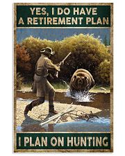 EDUCATION IS IMPORATNT BUT HUNTING IS IMPORTANTER 24x36 Poster front