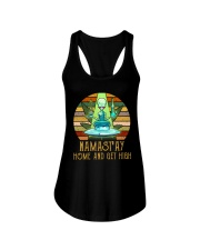Namast'ay Home And Get High Ladies Flowy Tank thumbnail