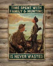 Spent time on hunting is never wasted 24x36 Poster aos-poster-portrait-24x36-lifestyle-14