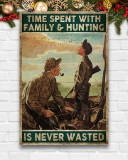 Spent time on hunting is never wasted 24x36 Poster aos-poster-portrait-24x36-lifestyle-21