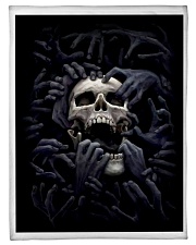 DARK SKULL BLANKET Small Fleece Blanket - 30" x 40" thumbnail