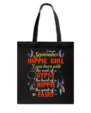 SEPTEMBER HIPPIE GIRL Tote Bag thumbnail