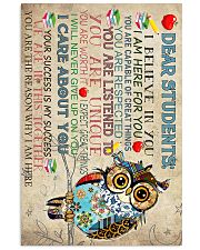 DEAR STUDENTS 11x17 Poster front