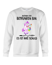 Wenn ich betrunken bin Crewneck Sweatshirt thumbnail