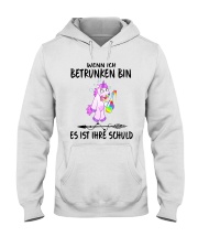 Wenn ich betrunken bin Hooded Sweatshirt thumbnail