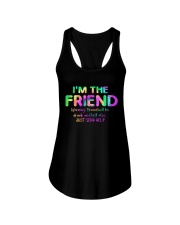 I'm The Friend Ladies Flowy Tank front