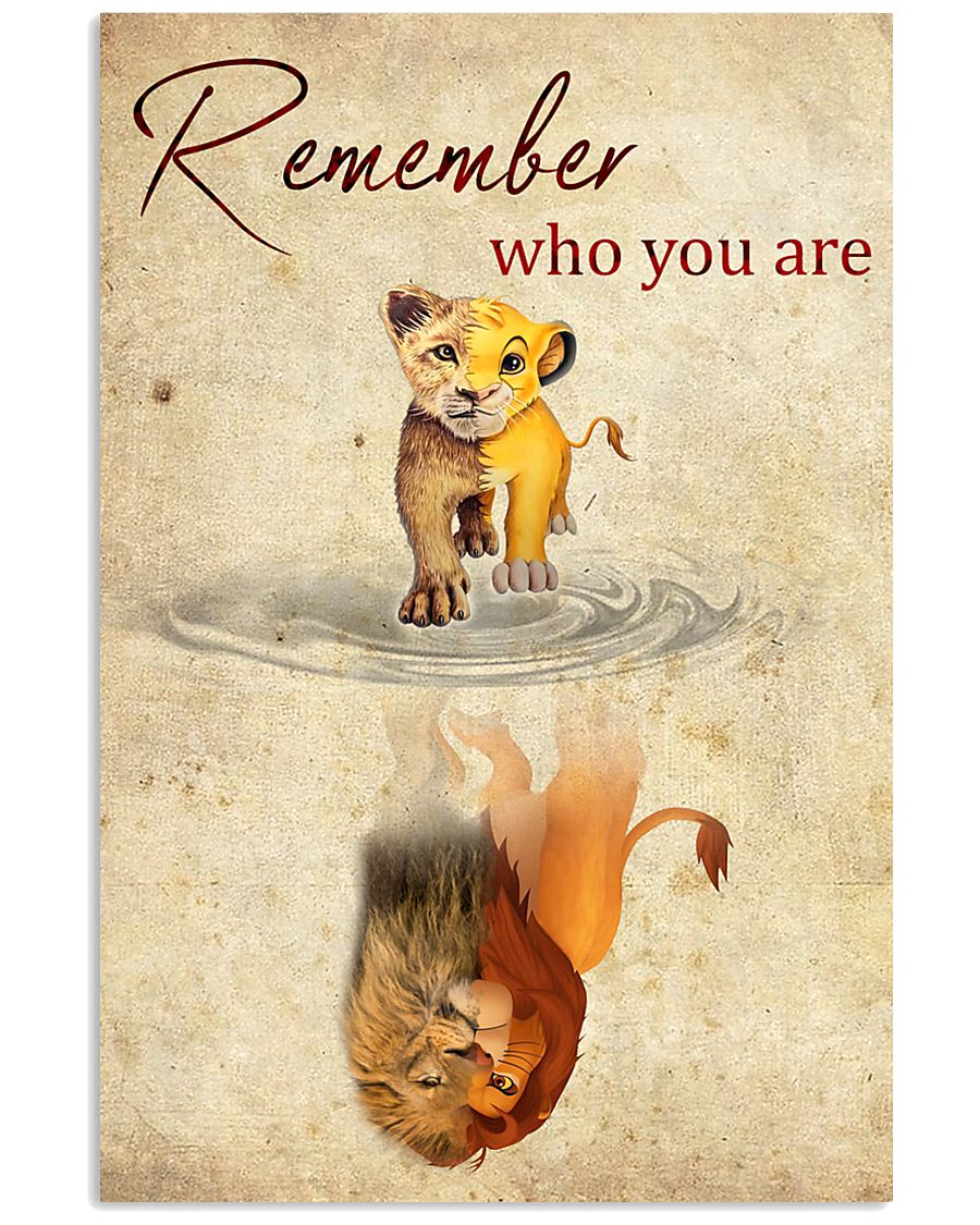 REMEMBER WHO YOU ARE 24x36 Poster