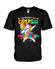 KINDERGARTEN GRADE V-Neck T-Shirt thumbnail