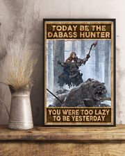 BE THE DABASS HUNTER 24x36 Poster lifestyle-poster-3