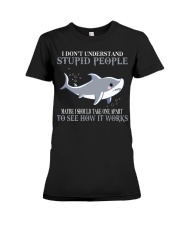 Shark Shit Premium Fit Ladies Tee tile