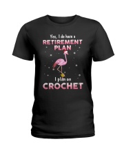 I Plan On Crochet Ladies T-Shirt thumbnail