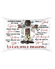 For Jesus Lovers Rectangular Pillowcase back