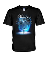 For Nurses V-Neck T-Shirt thumbnail