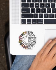 Hippie Knock To My Soul Sticker - Single (Vertical) aos-sticker-single-vertical-lifestyle-front-11
