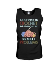 I Just Want To Crochet Unisex Tank thumbnail