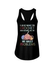 I Just Want To Crochet Ladies Flowy Tank thumbnail