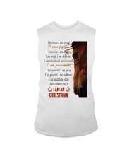 I Am An Equestrian NTV Sleeveless Tee tile