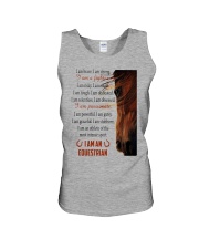 I Am An Equestrian NTV Unisex Tank tile