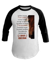 I Am An Equestrian NTV Baseball Tee tile