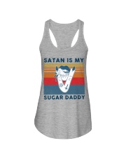 Satan Is My Sugar Daddy Ladies Flowy Tank tile