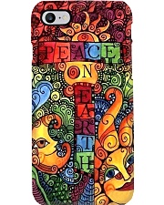 Hippie Peace On Earth Phone Case i-phone-8-case