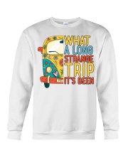 Hippie What A Long Strange Trip Crewneck Sweatshirt tile