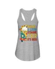 Hippie What A Long Strange Trip Ladies Flowy Tank tile