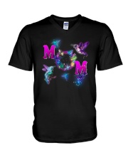 Hummingbird Mom V-Neck T-Shirt thumbnail