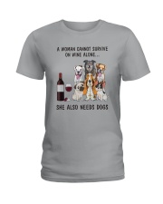 Dogs And Wine Ladies T-Shirt thumbnail