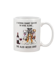 Dogs And Wine Mug thumbnail