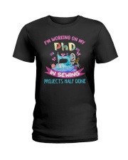 I'm Working On My PhD Ladies T-Shirt thumbnail