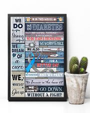 In This Diabetes House 11x17 Poster lifestyle-poster-8