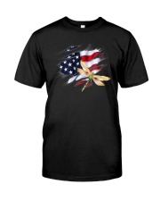 Dragonfly Flag Classic T-Shirt front