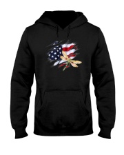 Dragonfly Flag Hooded Sweatshirt thumbnail