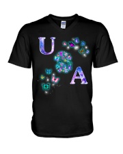 Butterfly USA V-Neck T-Shirt thumbnail