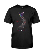 Hummingbird Us Flag Classic T-Shirt front