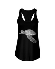 Bling Turtle Ladies Flowy Tank thumbnail