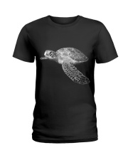 Bling Turtle Ladies T-Shirt thumbnail