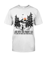 Horse Find My Soul Classic T-Shirt front