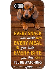 Dachshund PC Phone Case i-phone-7-case