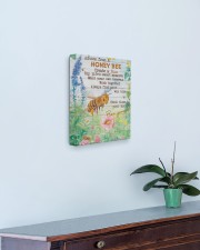 Advice From A Honey Bee 11x14 Gallery Wrapped Canvas Prints aos-canvas-pgw-11x14-lifestyle-front-01